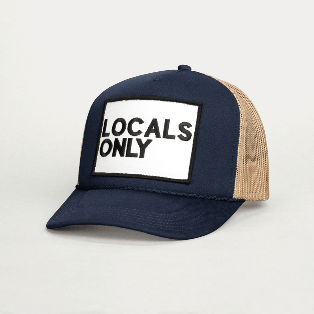 【未使用 NAVY】LOCALS ONLY # LO Cap Navy Navy Tan – LOCALS ONLY INC.
